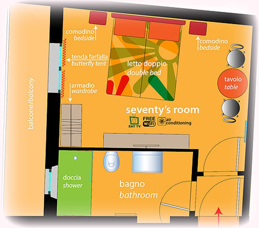 Zip B&B . Design In Φλωρεντία Εξωτερικό φωτογραφία